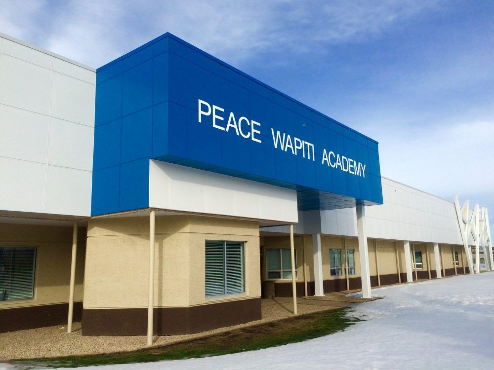 County of Grande Prairie working with Peace Wapiti on new school