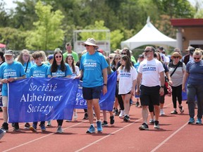 Alzheimer Society walk Kingston