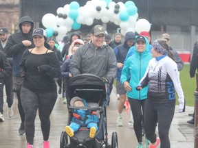 Approximately 100 people turned out for the Strong Minds 6th annual Run For Change 5-km on Saturday morning at the Canal District. Approximately $10,000 was raised for  various agencies in Sault Ste. Marie.