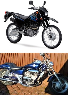 The Timmins Police Service is investigating the theft of a blue 1987 Honda Magna motorcycle from a Rea Street South residential address as well as the theft of a black 2017 Suzuki DR-200 "endure" style motorcycle stolen from a Way Street address.

Supplied