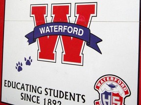 Waterford District High School. FILE PHOTO