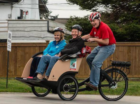 Nanton gets a TriShaw bike | Nanton News