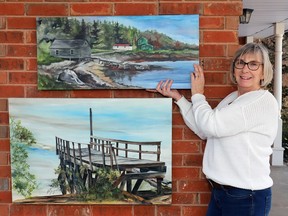 Otterville-area watercolour artist Sue Goossens is pleased to announce East Coast Meets West Coast, opening Friday, May 12, at Tillsonburg's Station Arts Centre. The exhibition features artistic interpretations formed during travel along Canada's eastern and western coastlines, and will run through until June 9. (Submitted photo)