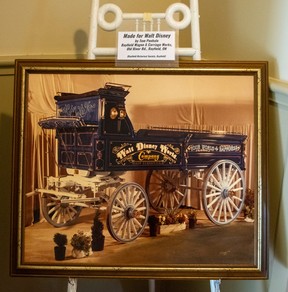 Tom Penhale’s Bayfield Wagon and Carriage Works made carriages for organizations such as Heinz, Weston Hotels, the Rose Bowl Parade and Disney. The wagon Tom Penhale crafted to be used in Walt Disney World is one of his most well-known creations. Dan Rolph