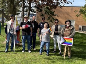Protes balik Kincardine Pride