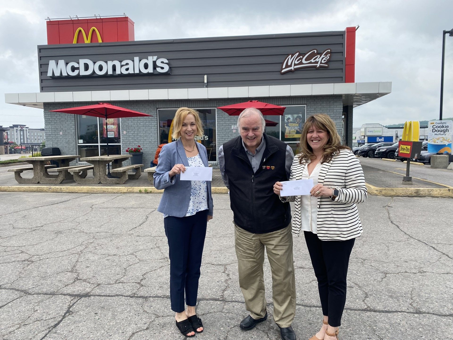 North Bay and Sturgeon Falls McDonald's donate 7,000 from McHappy Day