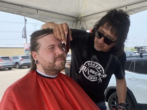 hair cut fundraiser