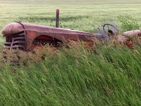 An old Massey Harris tractor sits in a farmer's field. Postmedia file photo