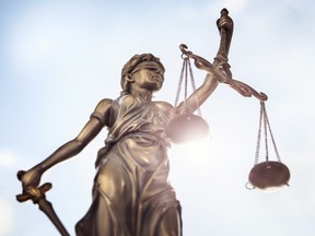 Legal scales of justice