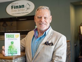 John Finan is co-author of the book, Trade Up, on the advantages and opportunities of a career in the skilled trades.  (Derek Ruttan/The London Free Press)