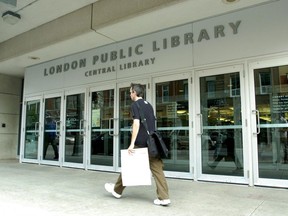 London Public Library's downtown Central branch.