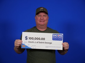 Man wins lottery