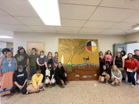 SHDHS mural project