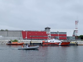 The Canadian Coast Guard station in Kingston