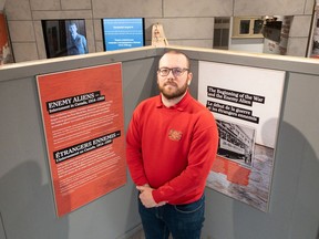 Cameron Smith, curator at Fort Henry National Historic Site