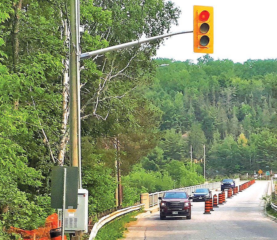 Spanish River bridge repairs started in Massey Sault This Week