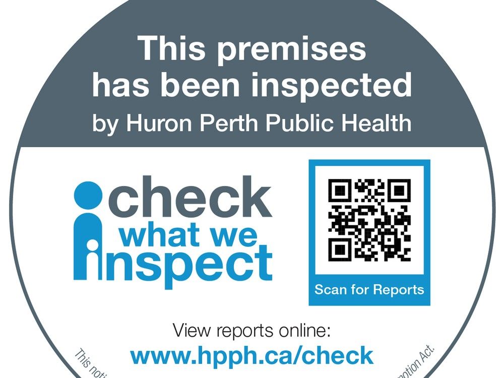 Huron Perth public health launches new inspection webpage