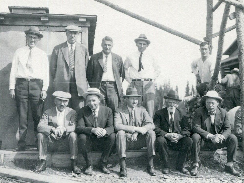Illustrious group pays visit to McIntyre Mine in 1933 The Daily Press