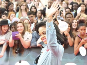 Fefe Dobson, pictured at the Much Music Video Awards in 2014, is coming to Whitecourt for Party in the Park on June 16.