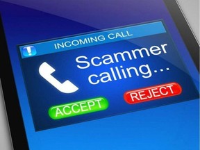 Scam callers