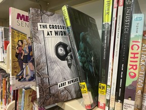 Graphic novels at the Airdrie Public Library