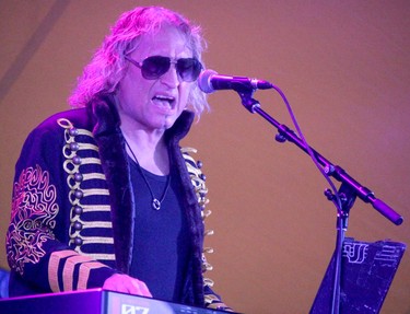Bon Jovi tribute act Bed of Roses plays Rotaryfest Stage 1 at Clergue Park on Saturday, July 15, 2023 in Sault Ste. Marie, (BRIAN KELLY/THE SAULT STAR/POSTMEDIA NETWORK)