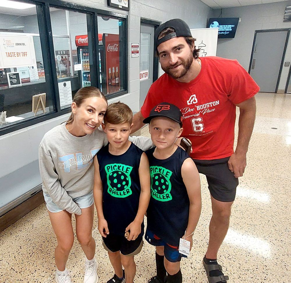 Youth strong focus of pickleball event hosted by T.J. and Amber