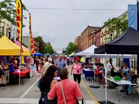 Hottest Street Sale - view north