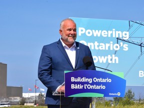 Ontario Energy Minister Todd Smith