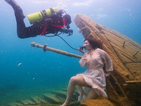 world record underwater shoot