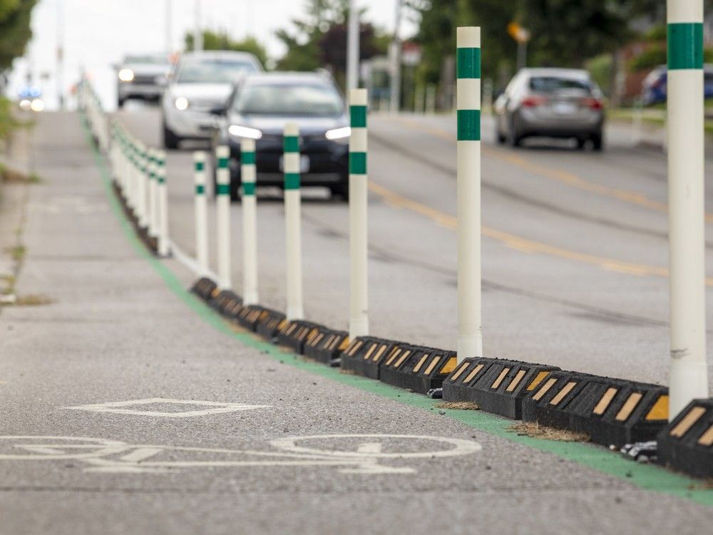 Bike lanes installed on Henry Street in Brantford The Stratford