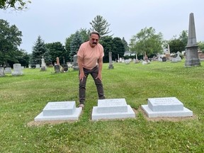 Grave markers Kingston