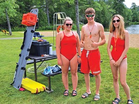 The lifeguards are back at Clear Lake