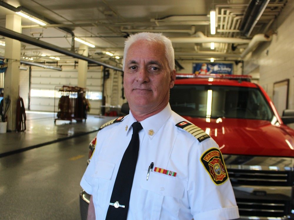 Sarnia fire chief's volunteerism recognized | The Sarnia Observer