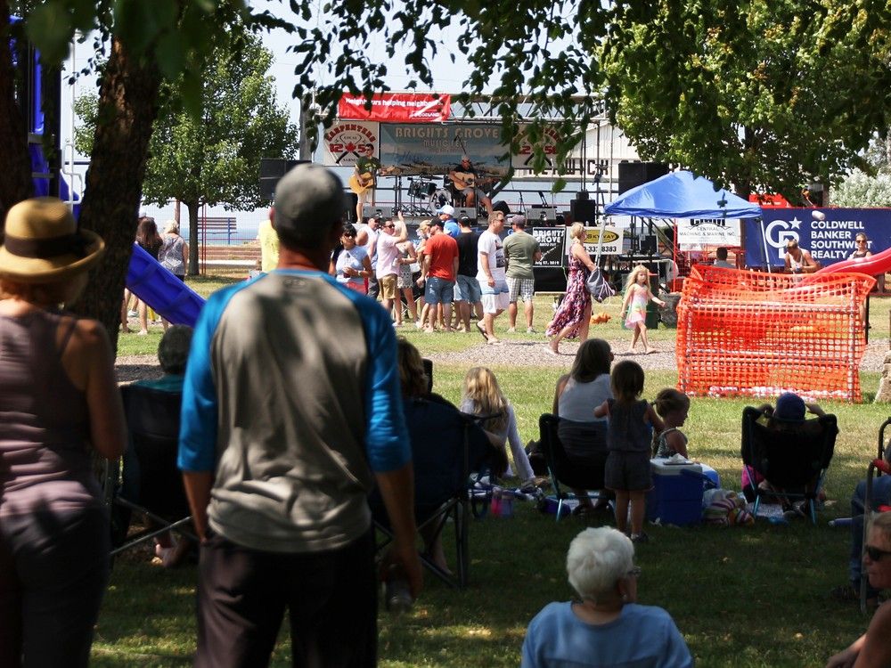Bright's Grove Music Fest runs Friday and Saturday at Kenwick Park