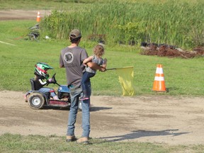 lawnmower racing