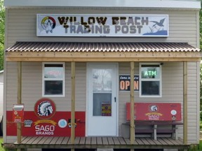 The Willow Beach Trading Post is a convenience store in Walpole Island First Nation