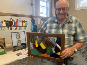 Wayne Roberts, 80, was one of 16 artists to participate in Open Studios Port Dover on the July 22-23 weekend. Roberts sold 30 pieces over the two-day self-guided tour.