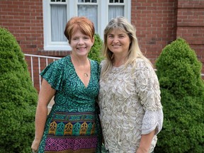 Norfolk Haldimand Community Hospice board members Maureen Russell, left, and Anita Priestly are encouraged by an upswing in support for what would be the first hospice in the rural counties.