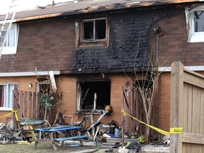 Three people died in an arson set at a Bruce Avenue townhouse on April 11, 2021.