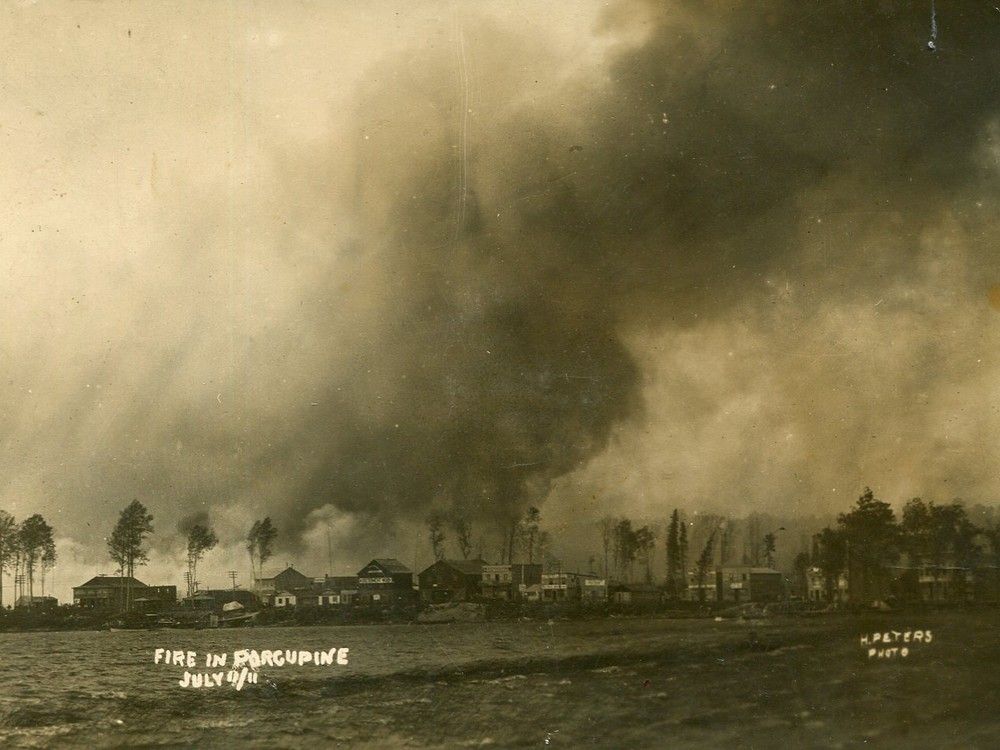 Survivors offered firsthand account of Great Porcupine Fire of 1911