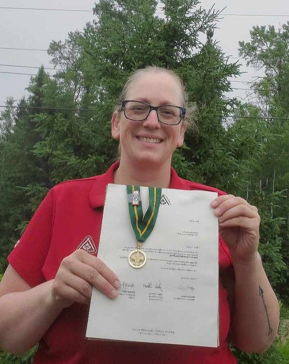 Scouter earns another award Sudbury Star