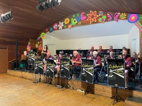 The Lighthouse Swing Band performs at the Kincardine Beach Pavilion on Sunday, July 2, 2023. Photo submitted.
