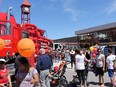 Touch a Truck event at the Canada Games Plaza in Prince George in 2018.