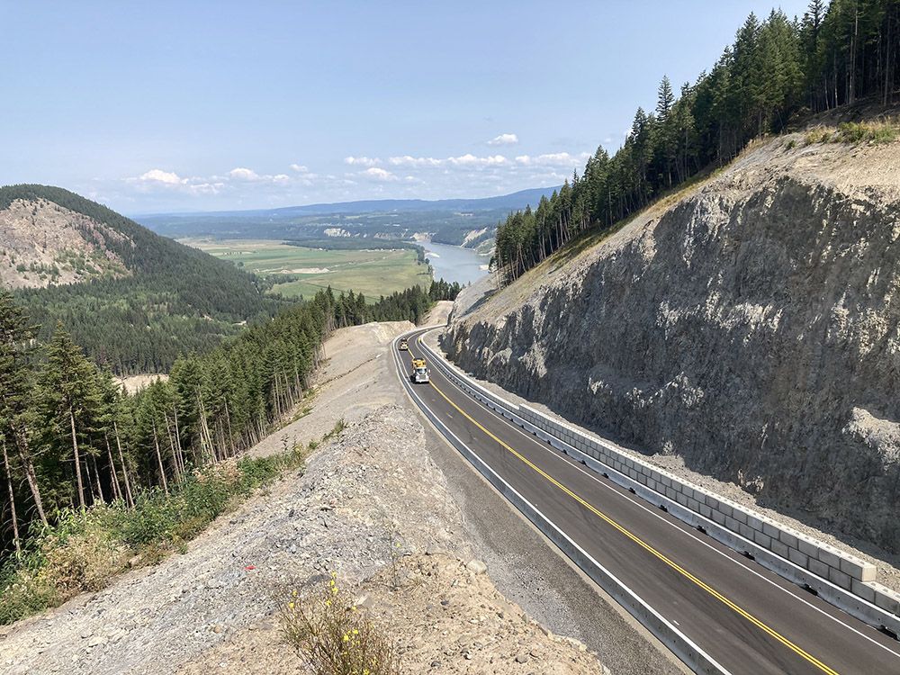 West Fraser Road near Quesnel reopens after 2018 washout Prince