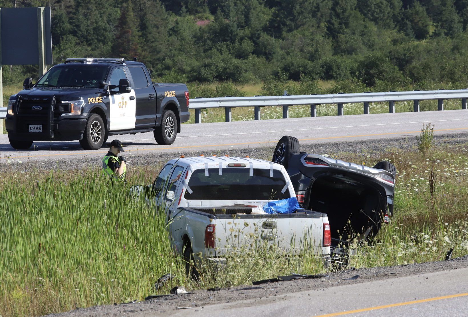 No injuries in three vehicle collision at Highway 17 and MR 55