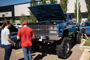People at the Acden Show and Shine in Fort McMurray on August 13, 2023. Vincent McDermott/Fort McMurray Today/Postmedia Network