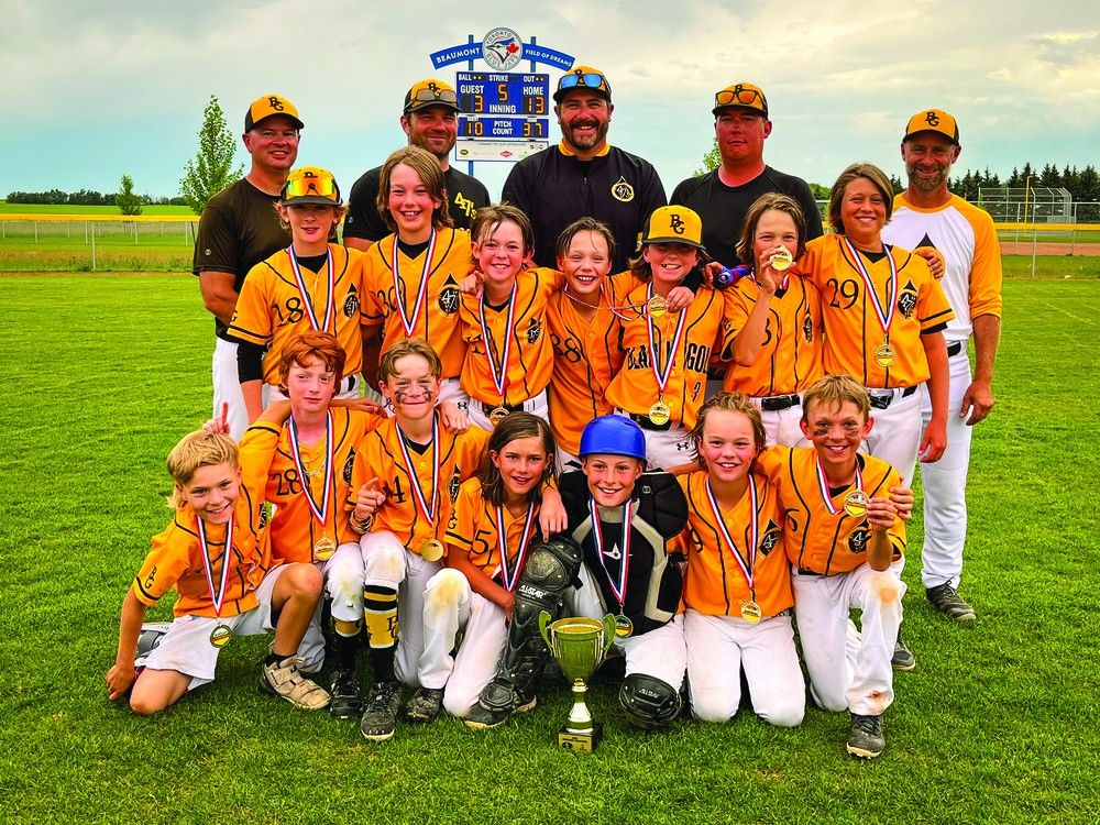 Beaumont U11 baseball team defends home diamond wins provincials