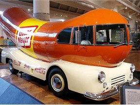 The sleek and colourful 1952 Oscar Mayer Wienermobile