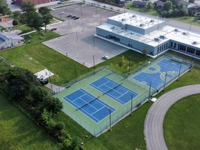 Sport courts were recently upgraded in Watford's Centennial Park.